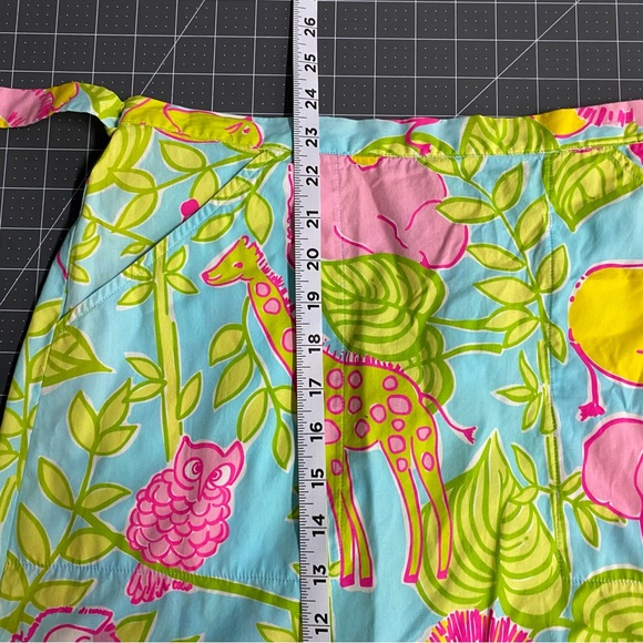 Lilly Pulitzer Vintage Wild Animals Skirt Small - Picture 8 of 9